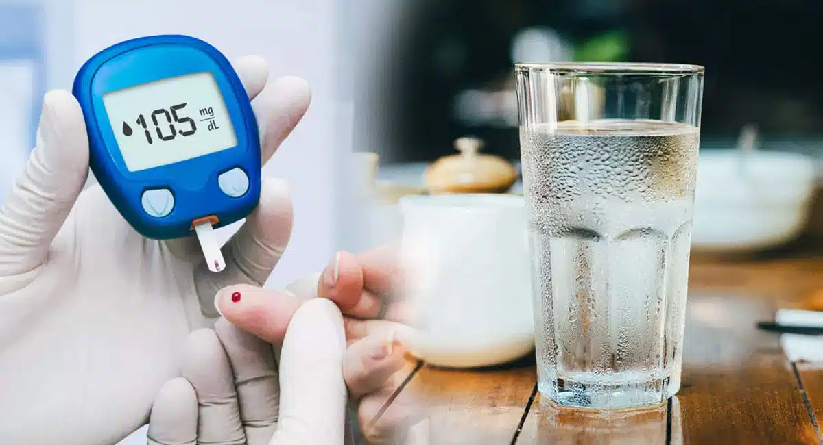 Diabetes can be checked with water