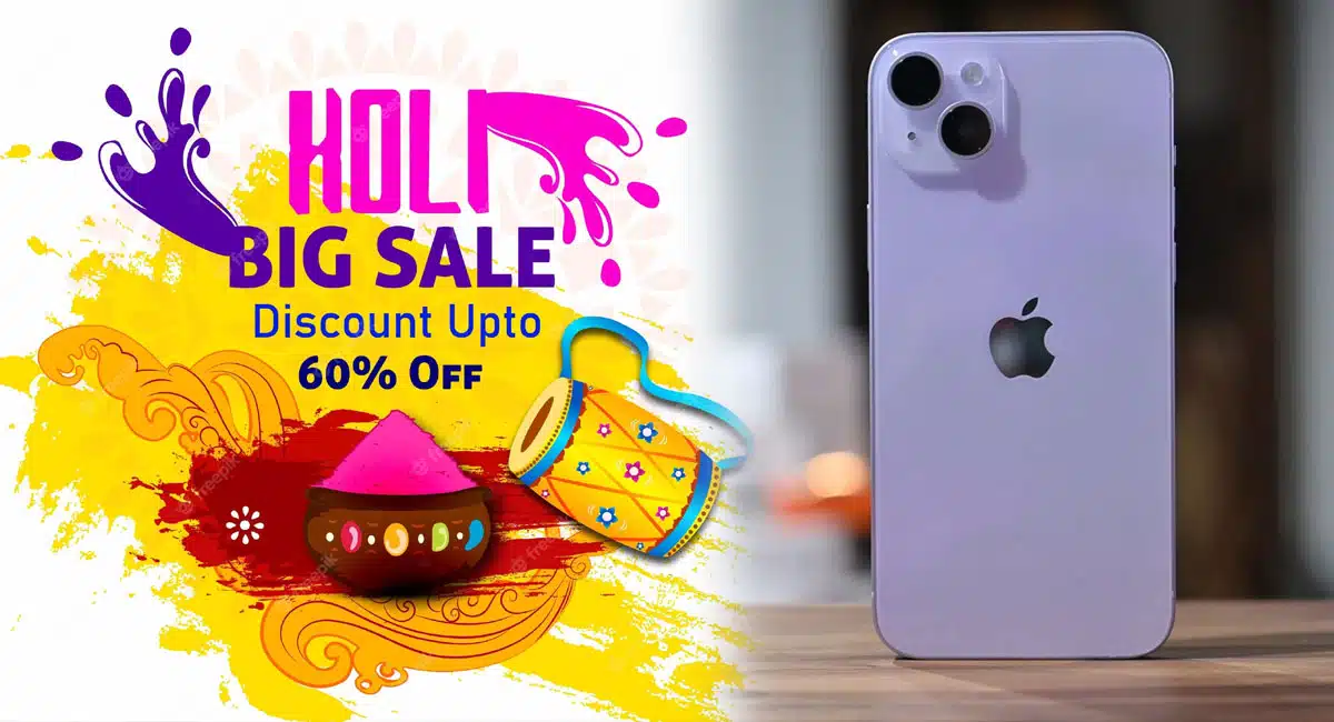 Flipkart Holi Sale offer on iPhone 14