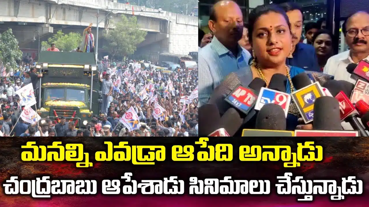 Minister Roja Comments On Pawan Kalyan