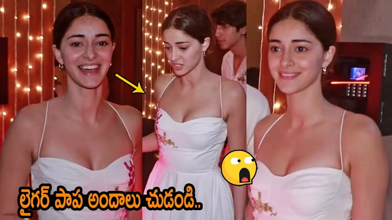 Ananya Pandey Stunning Looks In White Skirt