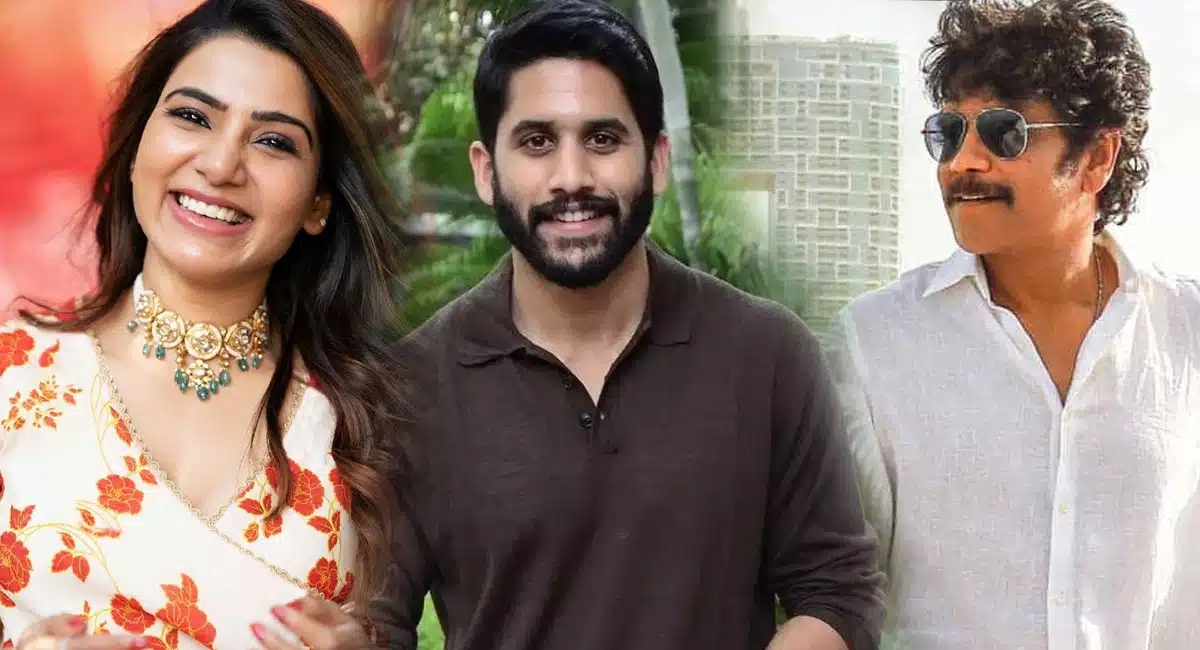 Nagarjuna mingle with that hero for Naga Chaitanya samantha
