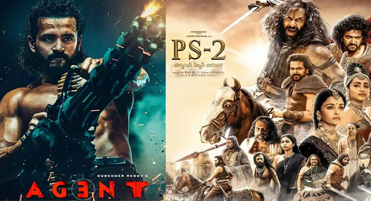Agent Movie vs ponniyin Selvan 2 Movie