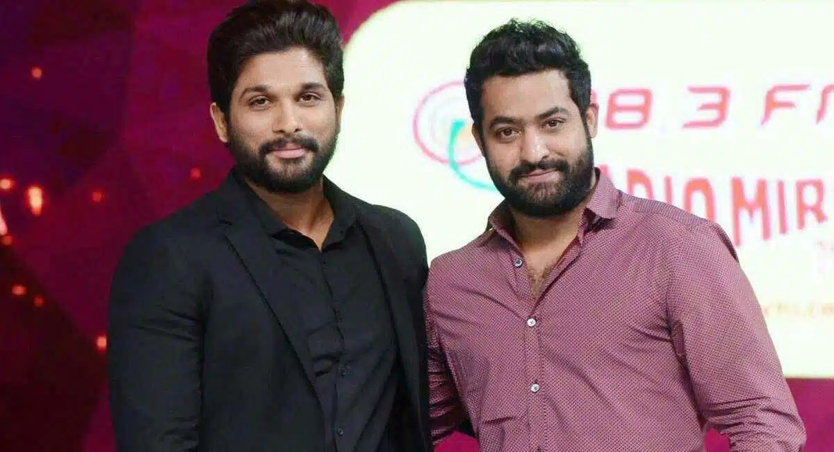 Allu Arjun and JR NTR best friends