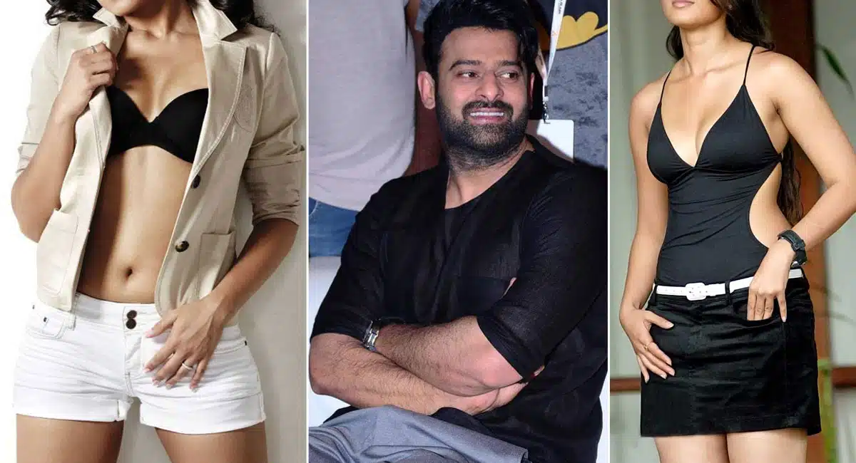the two heroines who are preventing Prabhas from getting married