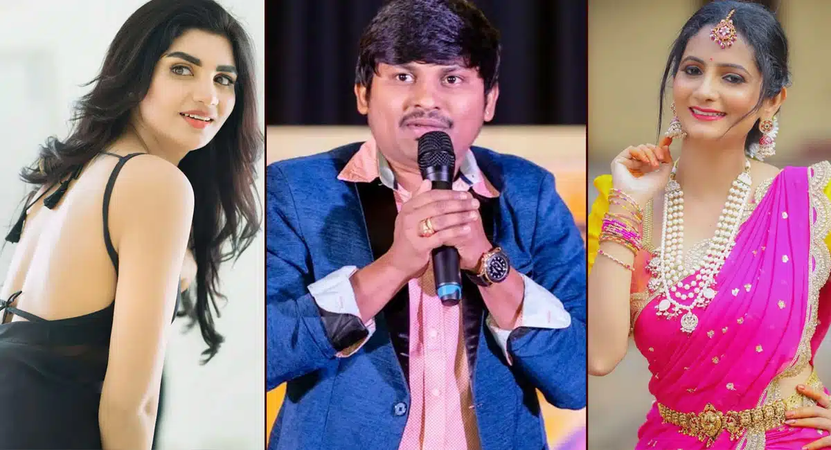 Jabardasth varsha and Sujatha fight for Rocking Rakesh