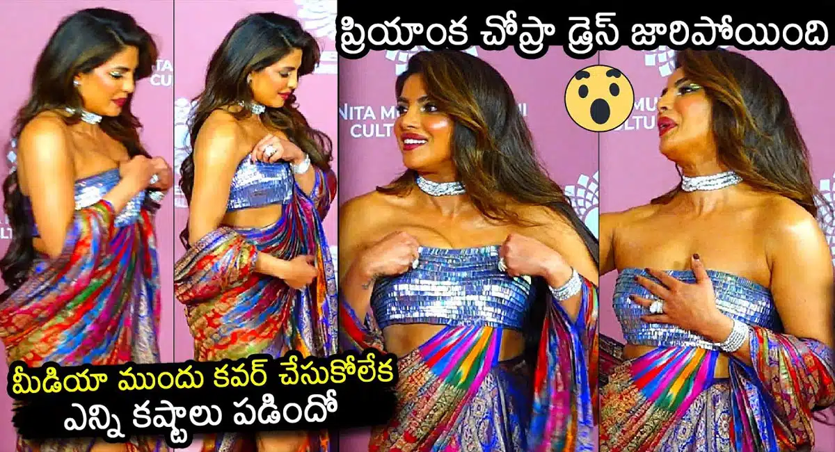 Priyanka Chopra Feels Uncomfortable With Her Dress