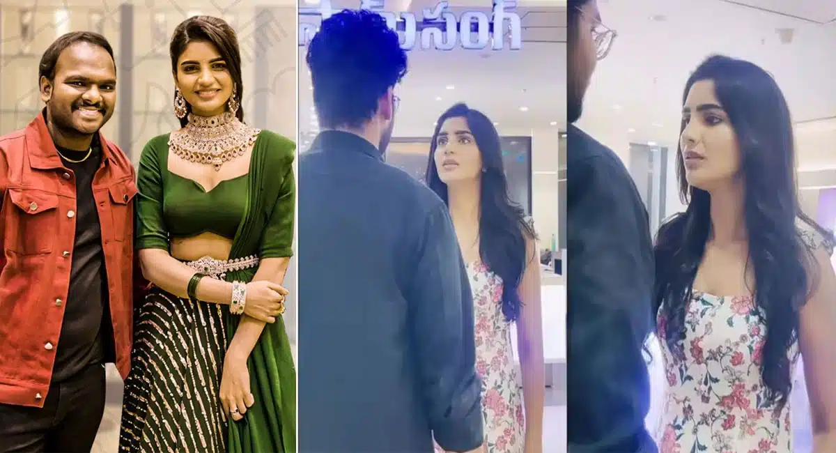 jabardasth varsha new boyfriend photos go viral