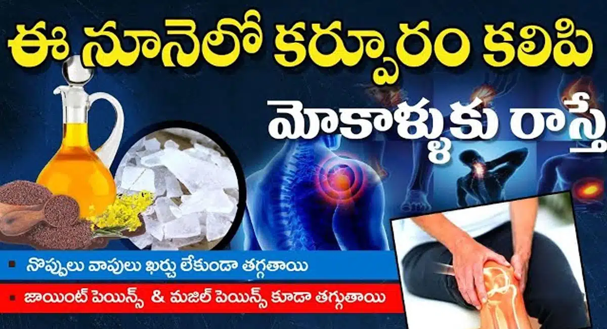 Joint Pains Treatment in Telugu in video