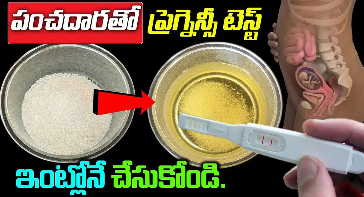 How to do pregnency test at home without kit in telugu