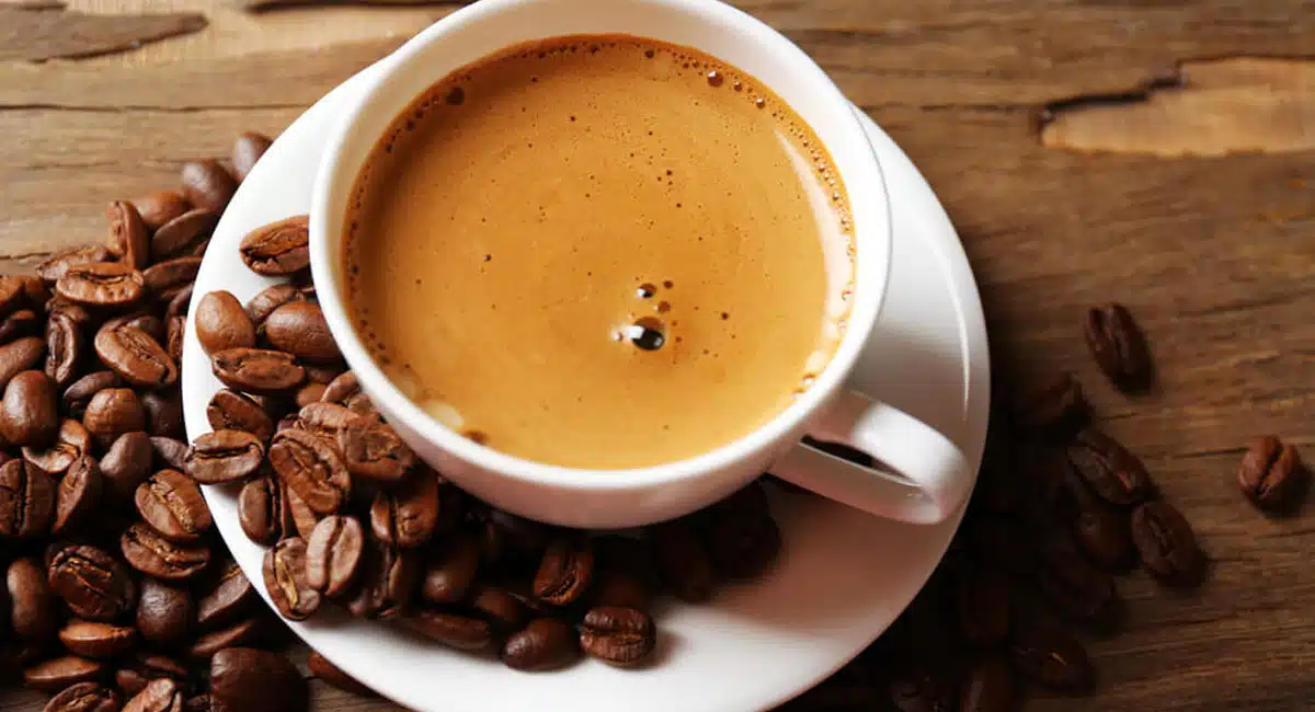 Are you drinking coffee in the morning