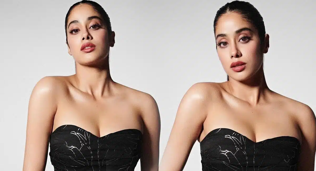 janhvi kapoor latest images viral on twitter