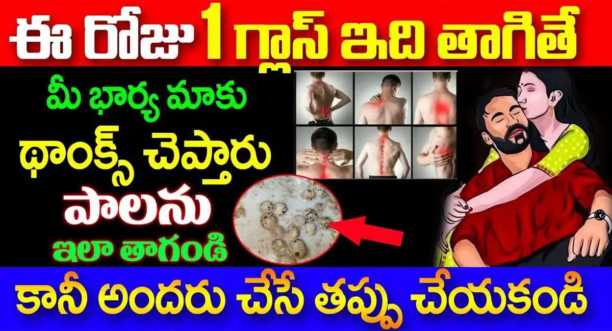 High Energy Milk Drink for Body Pain and Strong Bones