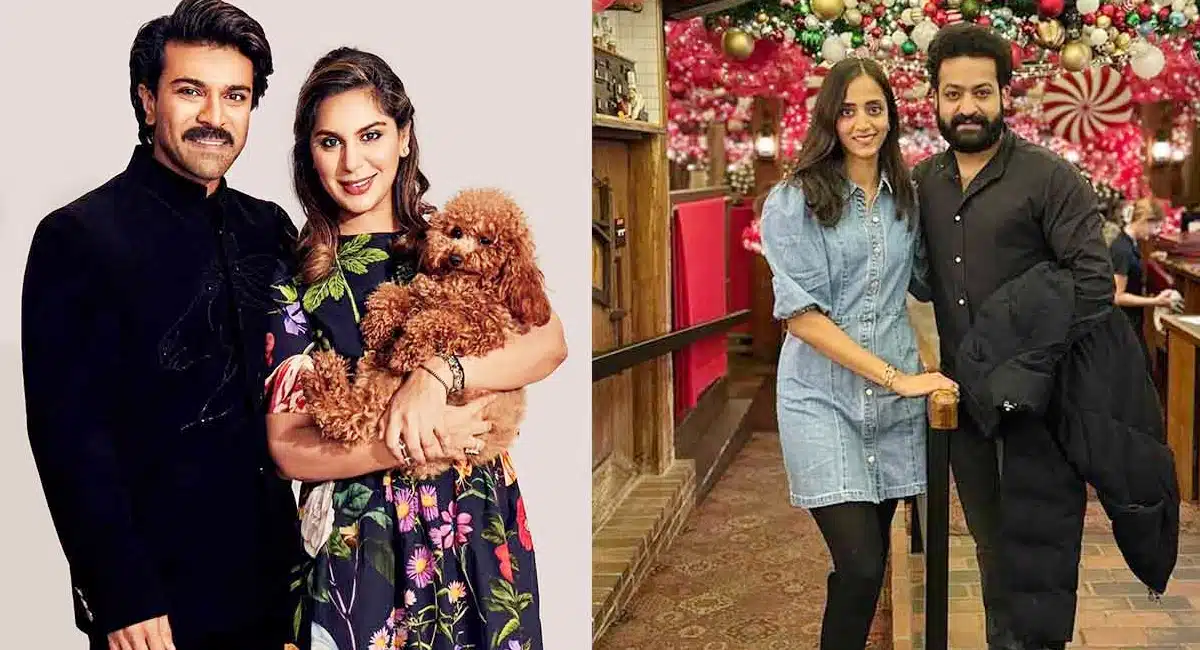 Junior NTR wife lakshmi pranathi gives gift to upasana