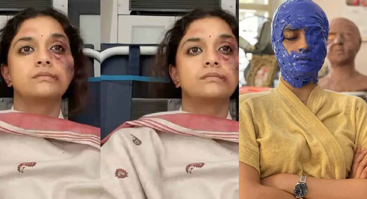 what happened to keerthy suresh saanika yuddham viral look