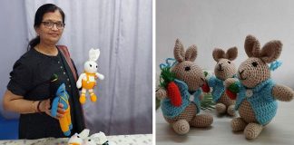 woman turned her passaion for crochet to toy business