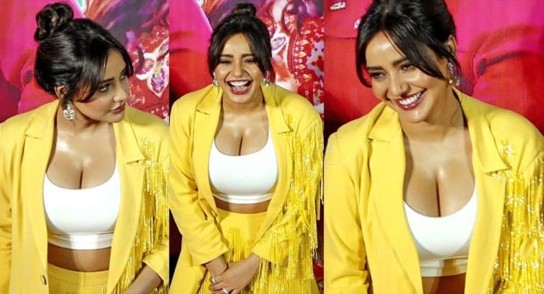 Neha Sharma : హిందీ కొత్త సినిమా ట్రైలర్ లాంచ్ కార్యక్రమంలో నేహా శర్మ టాప్ ఓపెన్ అందాలు వీడియో వైరల్…!!