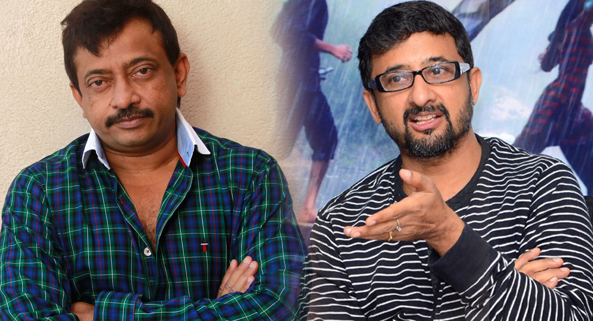 Director Teja : తన గురువు రామ్ గోపాల్ వర్మ గురించి డైరెక్టర్ తేజ ఏమన్నాడో చూడండి.. స్టేజీ మీదే చెప్పేసాడు !