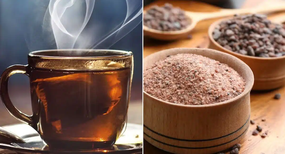 Do you know the benefits of black salt in tea