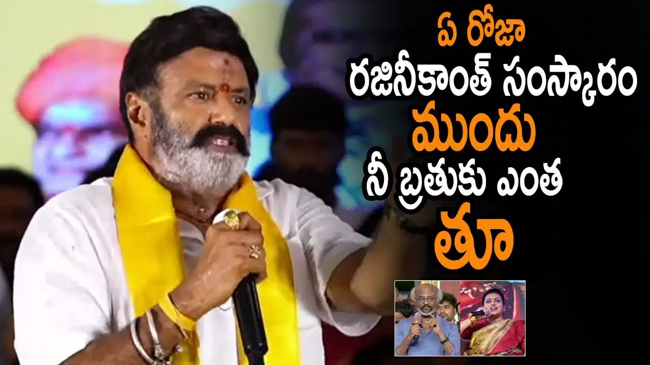 Key remarks of MLA Balakrishna in Secunderabad Parliament Mini Mahanadu