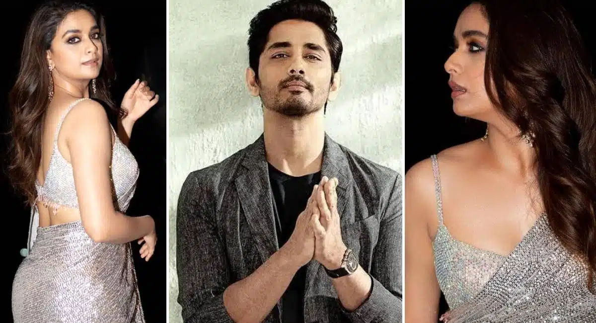 Hero Siddharth intrest to Keerthy Suresh