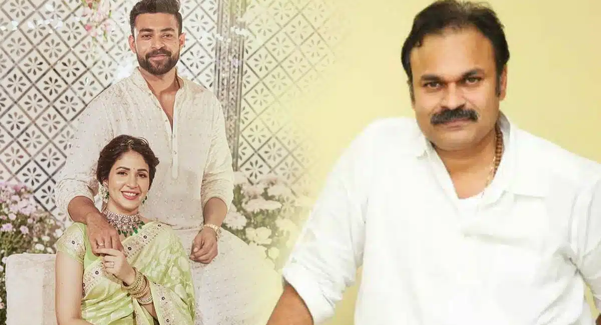 not even two days after varun tej got engaged look what nagababu did