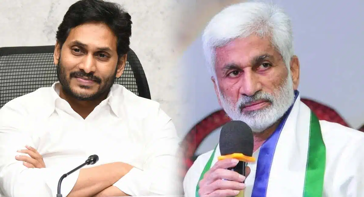 what is the position of Vijayasai Reddy in ysrcp