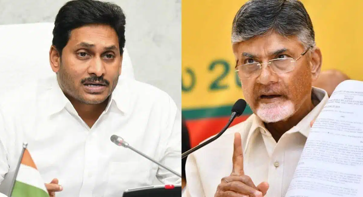 chandrababu and Ys Jagan