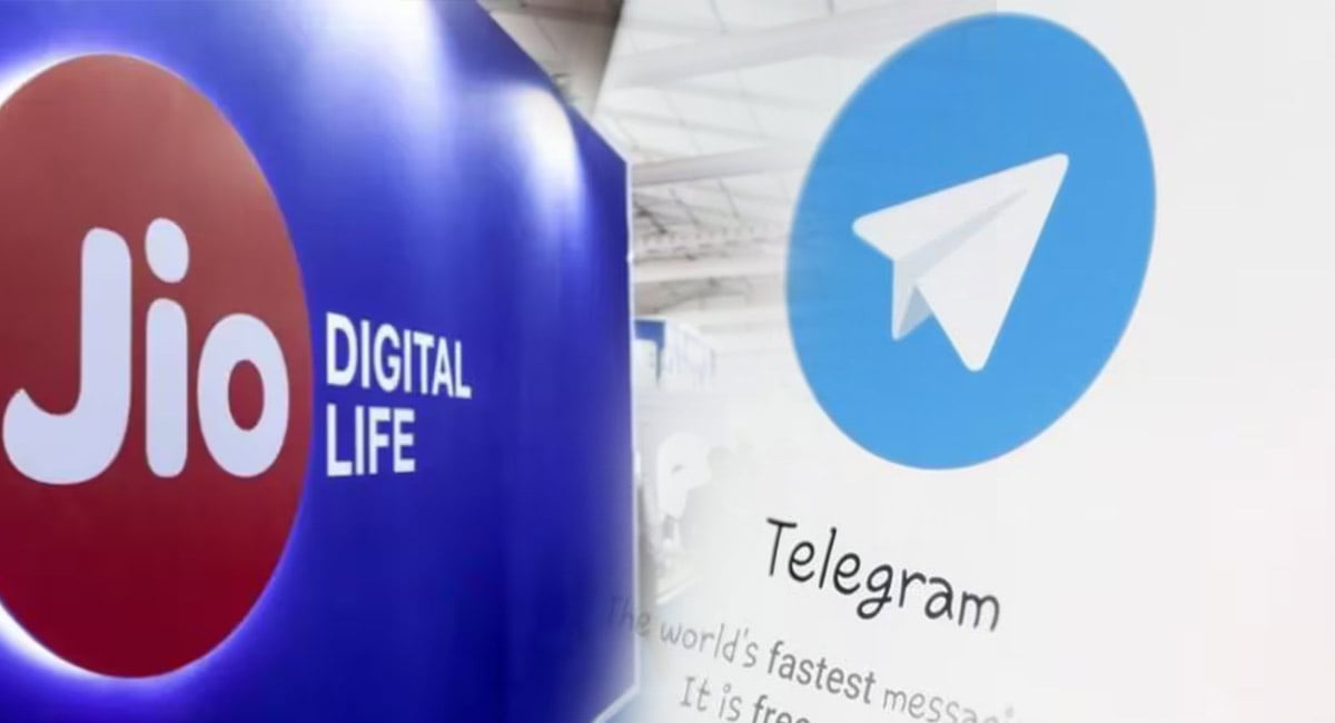 telegram gives big shock to jio