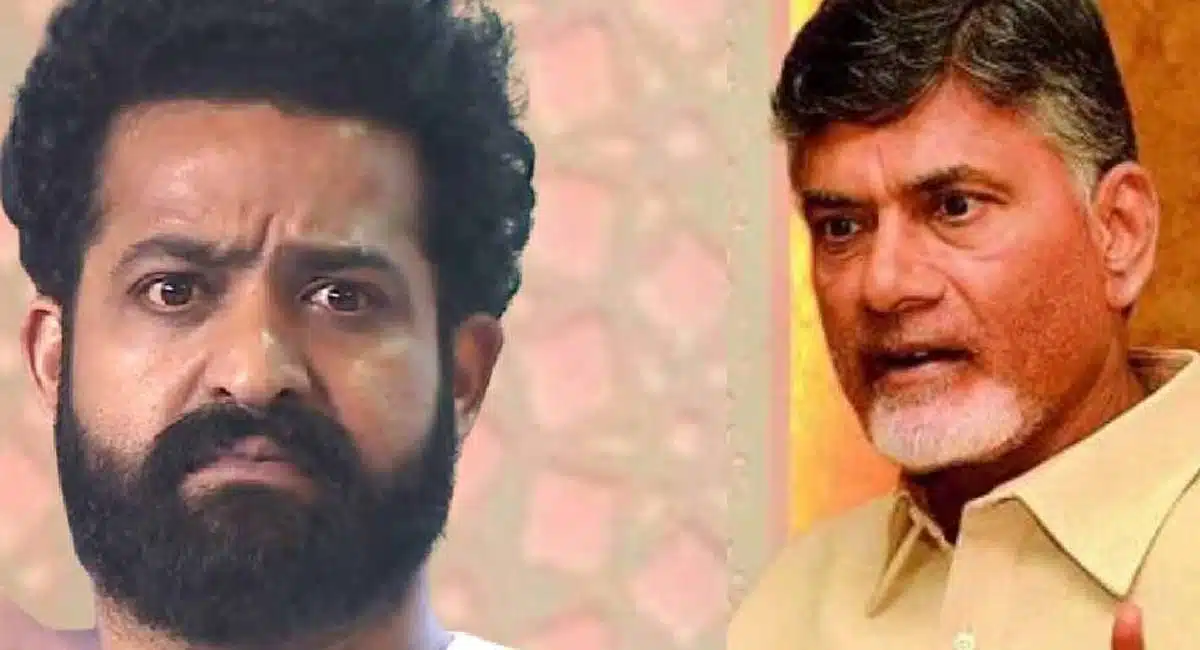 chandrababu targets on Jr ntr fan shyam case