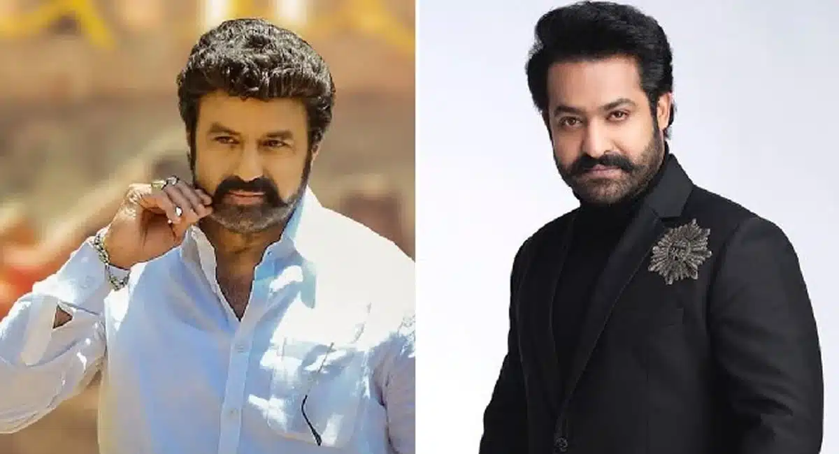 Balakrishna fans fire on Jr ntr