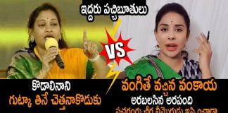 Sri Reddy Reacts On Vangalapudi Anitha Comments