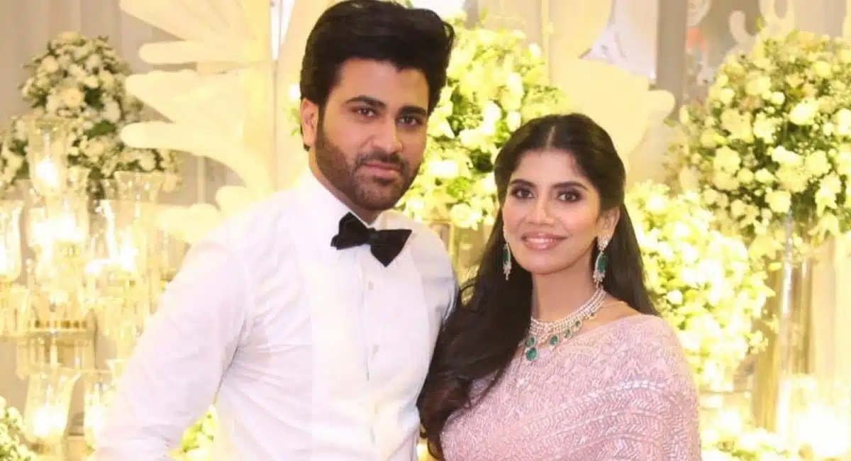 hear assets and background of hero sharwanand wife