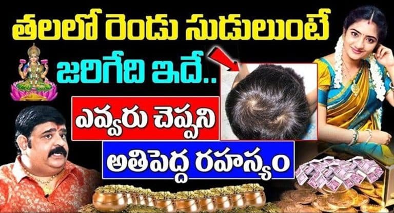 తలలో రెండు సుడులు ఉంటే జరిగేది ఇదే… ఎవ్వరు చెప్పని అతి పెద్ద రహస్యం…!