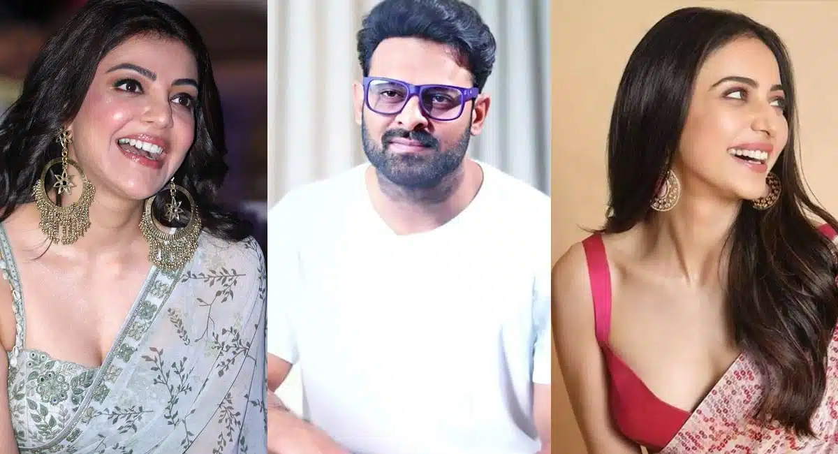 Prabhas comments about Rakul and Kajal