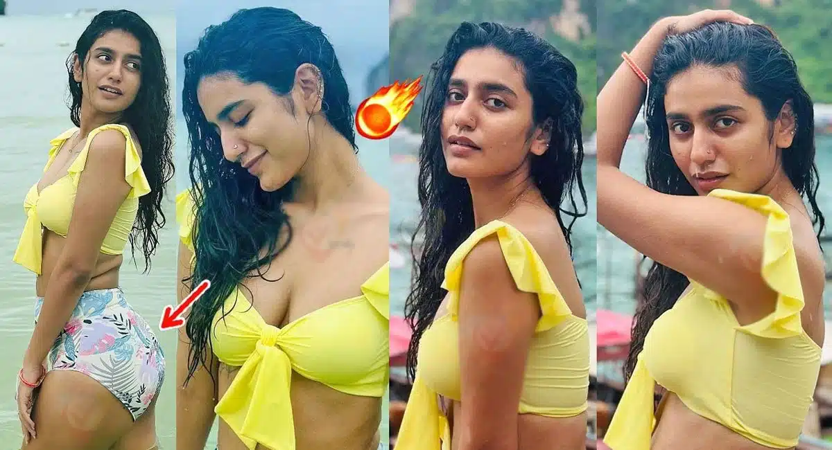 riya Prakash Varrier visuals at thailand vacation