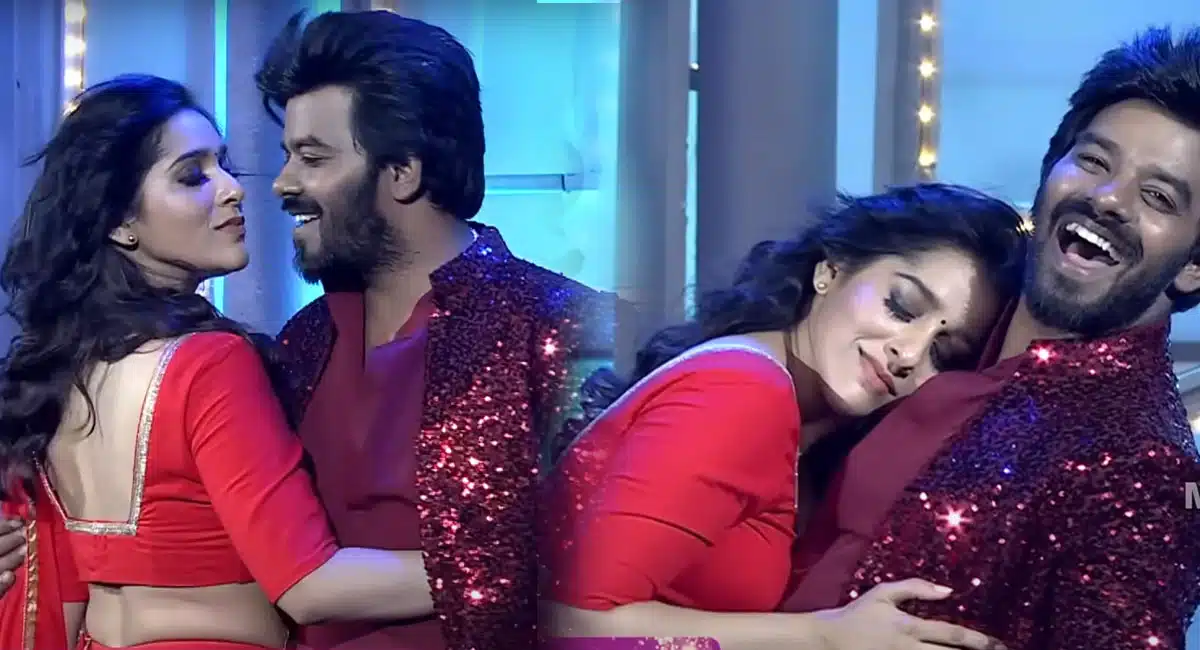 Anchor Rashmi And Sudheer Rmantic Performance in ETV Balagam Episode
