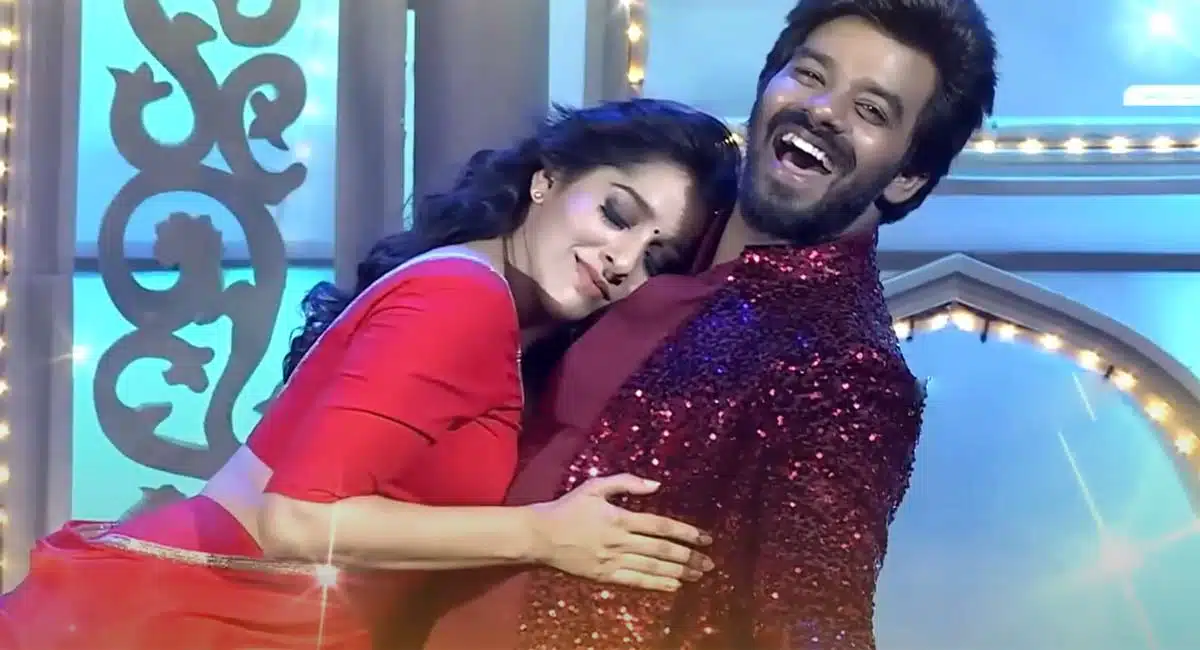 Sudheer Rashmi ,Sudheer And Rashmi in ETV 28th Anniversary Celebration