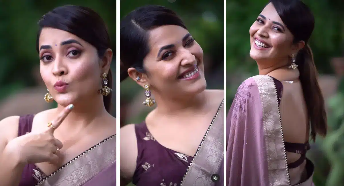 Anasuya latest video on Instagram