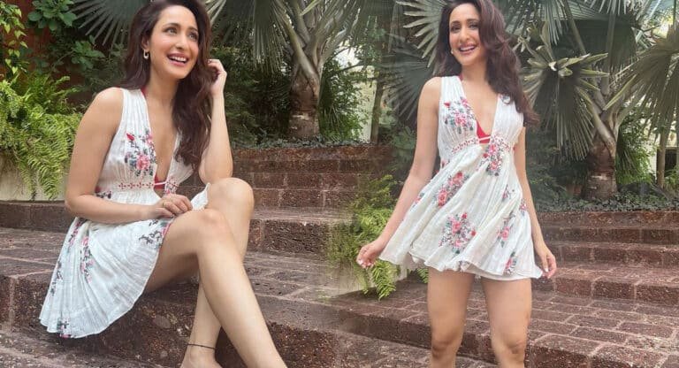 Pragya Jaiswal : మెట్ల మీద కూర్చుని హాట్ పోజులిస్తున్న‌ ప్రగ్యా జైస్వాల్..!!
