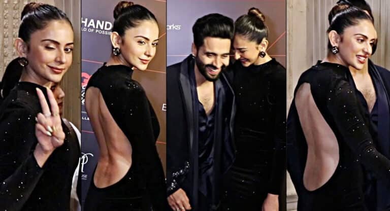 Rakul Preet Singh : బాయ్ ఫ్రెండ్ తో కలిసి ఫోజులిస్తూ బ్యాక్ చూపిస్తున్న‌ రకుల్ ప్రీత్ సింగ్..!