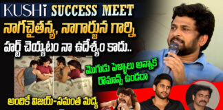 siva nirvana commets on naga-chaitanya about Kushi movie