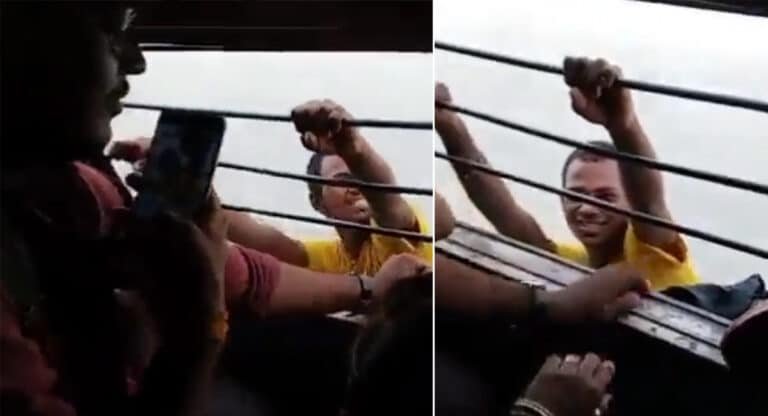 Viral Video : ఆగి ఉన్న రైలులో దొంగతనం .. చివరికి ప్రాణాల మీదికి తెచ్చుకున్న దొంగ .. వైరల్ వీడియో!!