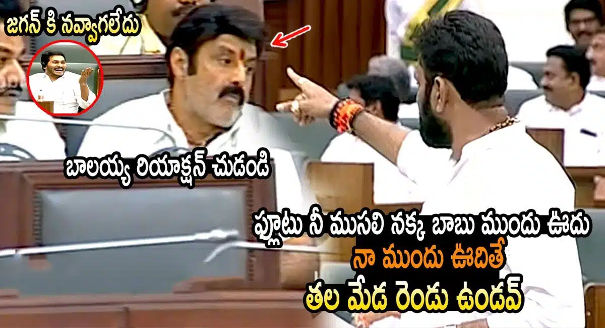 kodali nani reacts after seeing balakrishna behaviour in ap assembly