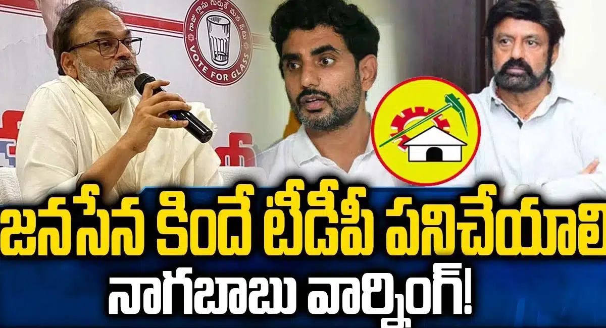 nagababu comments on tdp and janasena party alliance