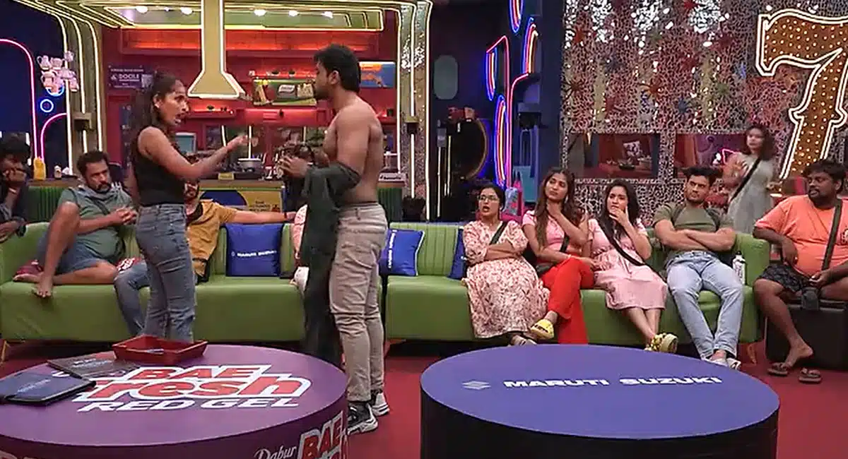 goutham krishna and shobha shetty war in bigg boss telugu 7