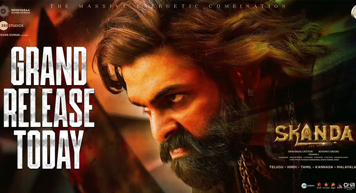 ram pothineni skanda movie review and rating
