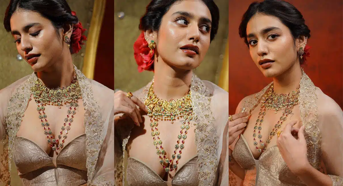 Priya Prakash Varrier : బ్రా కూడా లేకుండా అందాలు ఆరబోసిన ప్రియా ప్రకాష్ వారియర్ .. దిమాక్ ఖరాబ్ అయ్యే ఫోటోలు ..!