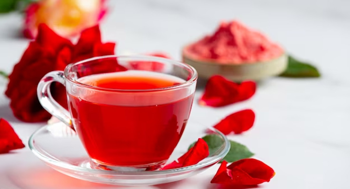 So many benefits if you drink rose tea daily