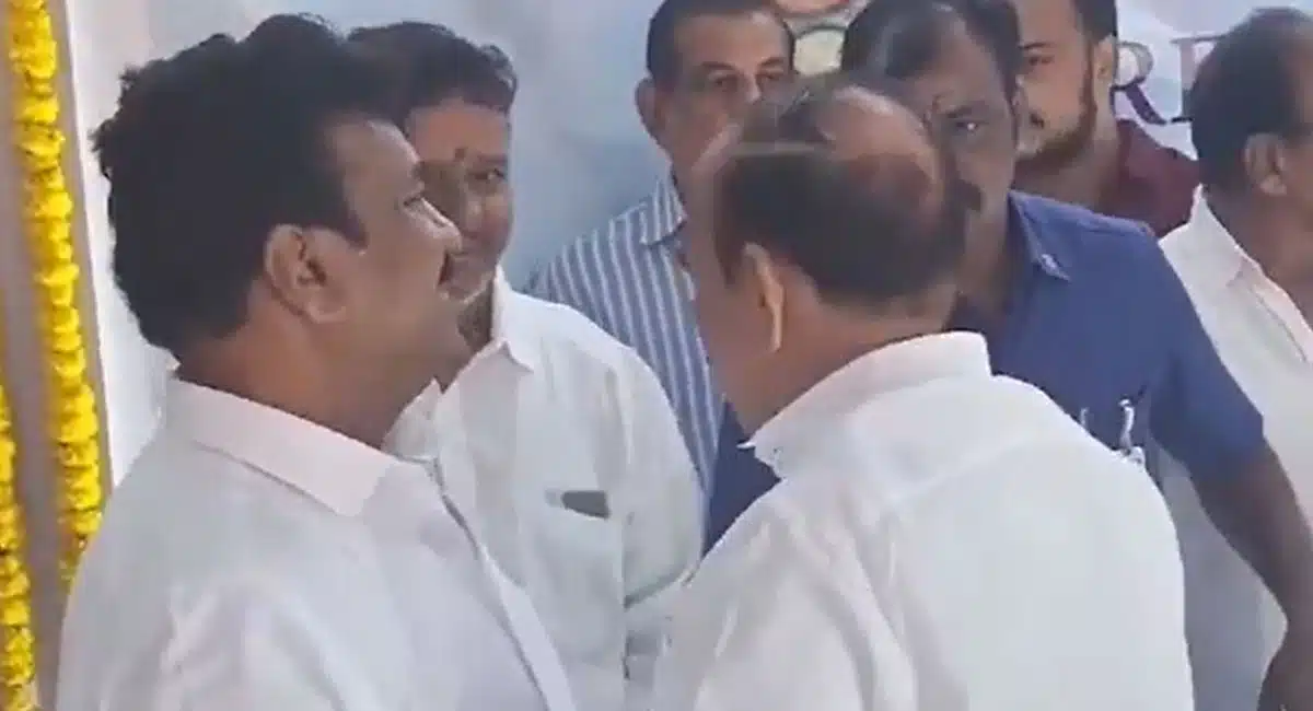 home minister mahmood ali slaps his gunman video viral