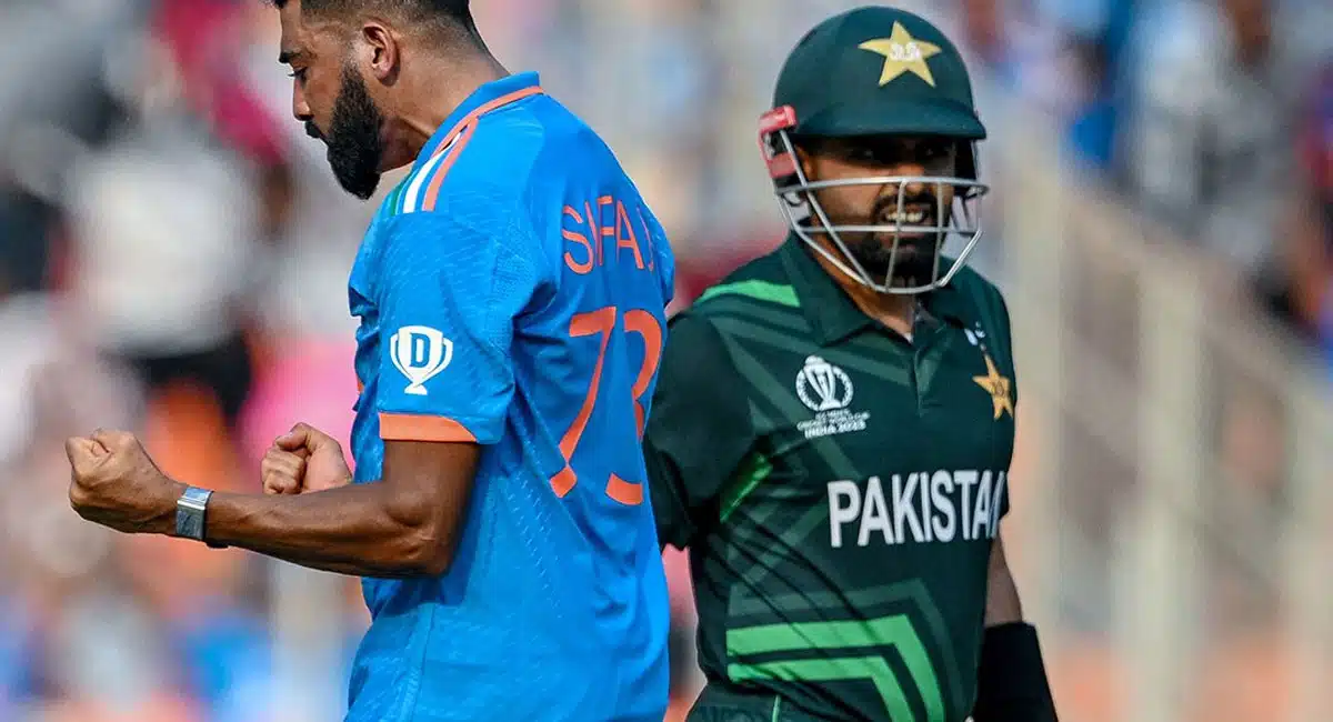 pakistan all out for 191 runs in india vs pakistan match